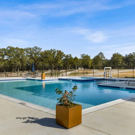 Pool at RV park in Seven Points Texas