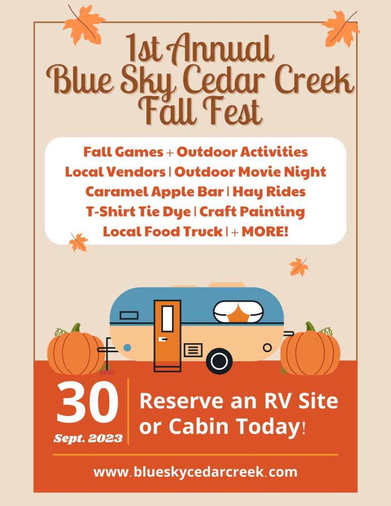Cedar Creek Fall Fest